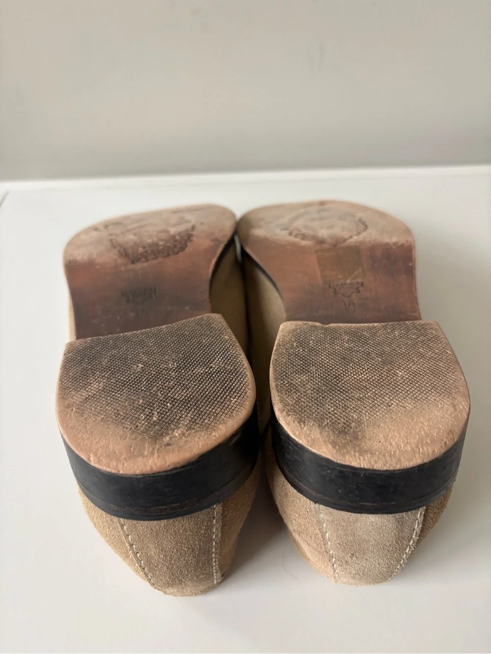 FREE PEOPLE Brady Leather Suede Loafers Handcrafted Slip On Size 38